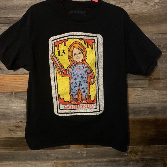Chucky Good Guy Tarot Card Tshirt 